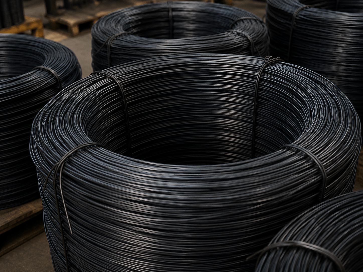 Black Iron Wire – Coils