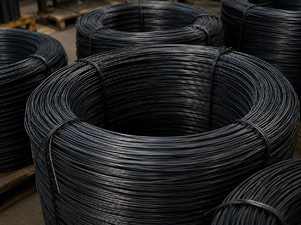 Black Iron Wire – Coils